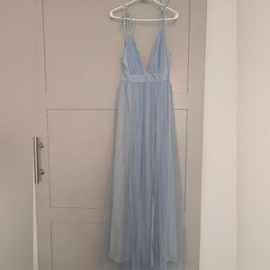 AMO Light Blue Maxi Dress